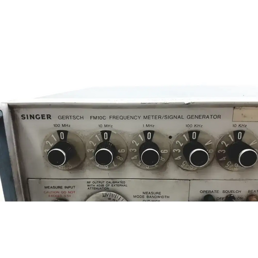 Singer Gersch FM10C Frequency Meter/Signal Generator Frequency Meter/Signal Generator, second-hand product photo 2