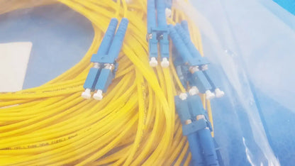 Kentek Singlemode Fiber Optic Cable Assembly – LC to LC, UPC Polish, 5 Meter Box of 26 Fiber Optic Cable Assembly, second-hand product photo 9