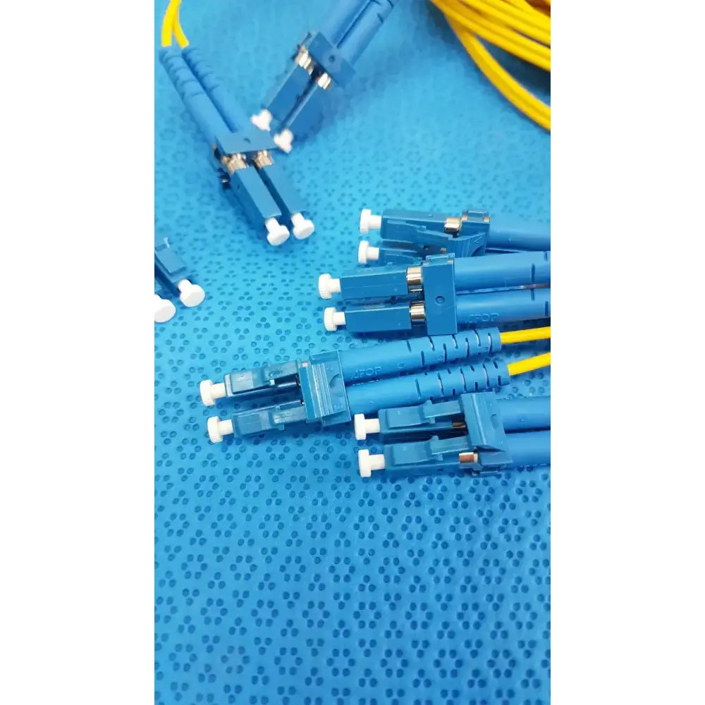 Kentek Singlemode Fiber Optic Cable Assembly – LC to LC, UPC Polish, 5 Meter Box of 26 Fiber Optic Cable Assembly, second-hand product photo 6