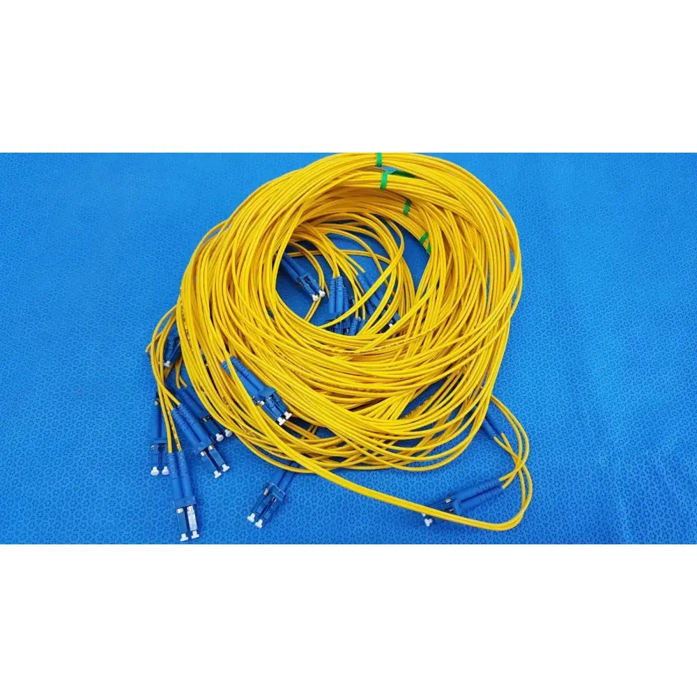 Kentek Singlemode Fiber Optic Cable Assembly – LC to LC, UPC Polish, 5 Meter Box of 26 Fiber Optic Cable Assembly, second-hand product photo 1