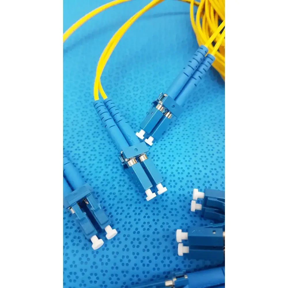 Kentek Singlemode Fiber Optic Cable Assembly – LC to LC, UPC Polish, 5 Meter Box of 26 Fiber Optic Cable Assembly, second-hand product photo 5