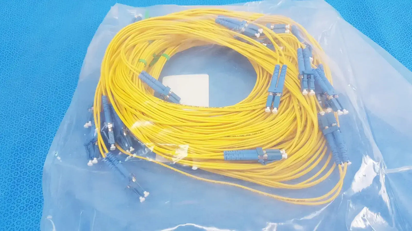 Kentek Singlemode Fiber Optic Cable Assembly – LC to LC, UPC Polish, 5 Meter Box of 26 Fiber Optic Cable Assembly, second-hand product photo 10