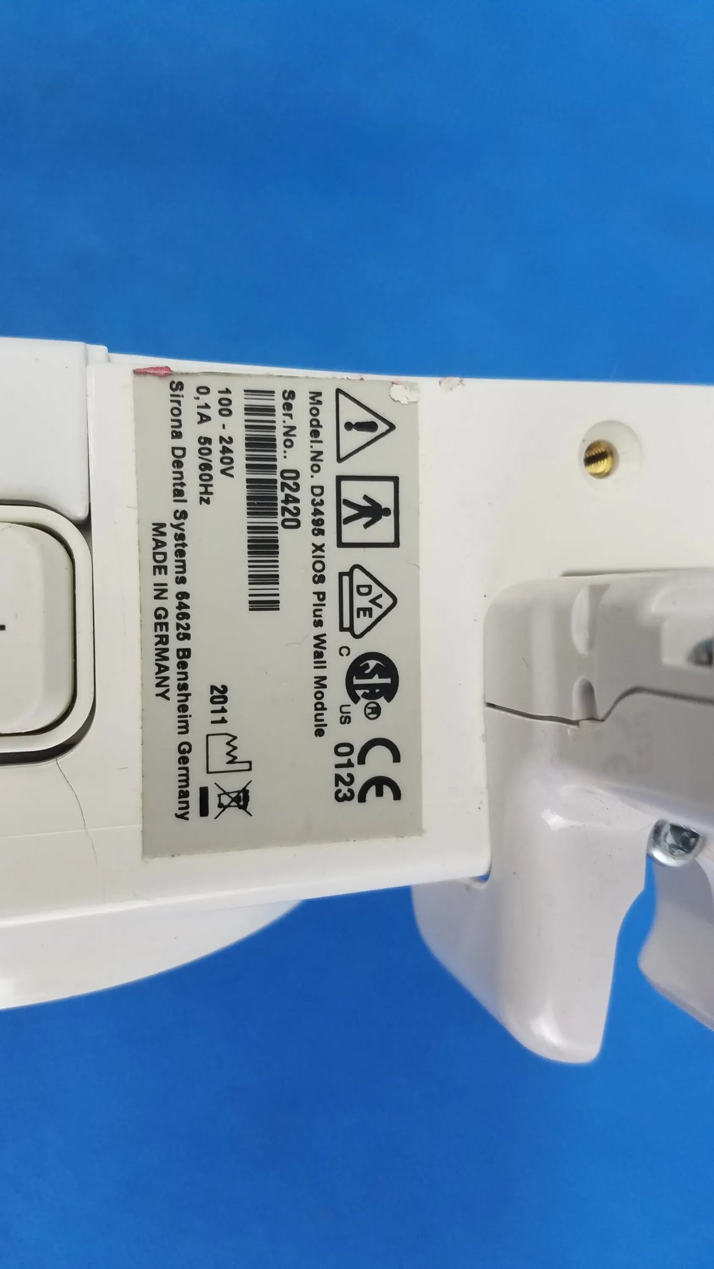 Sirona D3495 Dental Wall Module SR 02420 Dental Wall Module, second-hand product photo 11