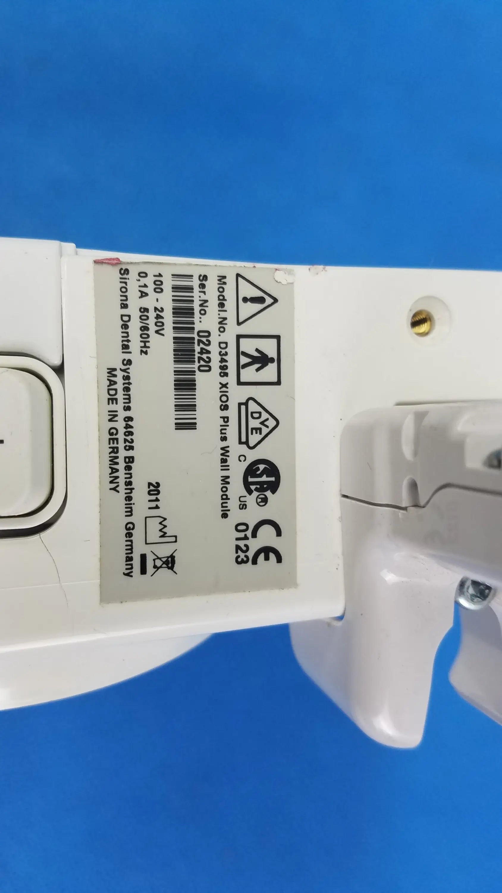 Sirona D3495 Dental Wall Module SR 02420 Dental Wall Module, second-hand product photo 11