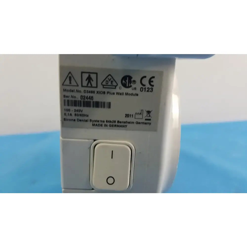 Sirona Xios D3495 Plus Dental Wall Module Dental Wall Module, second-hand product photo 7