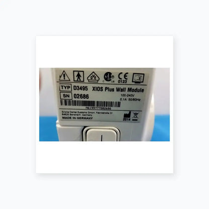 Sirona Xios D3495 Plus Dental Wall Module SR 02686 Dental Wall Module, second-hand product photo 9
