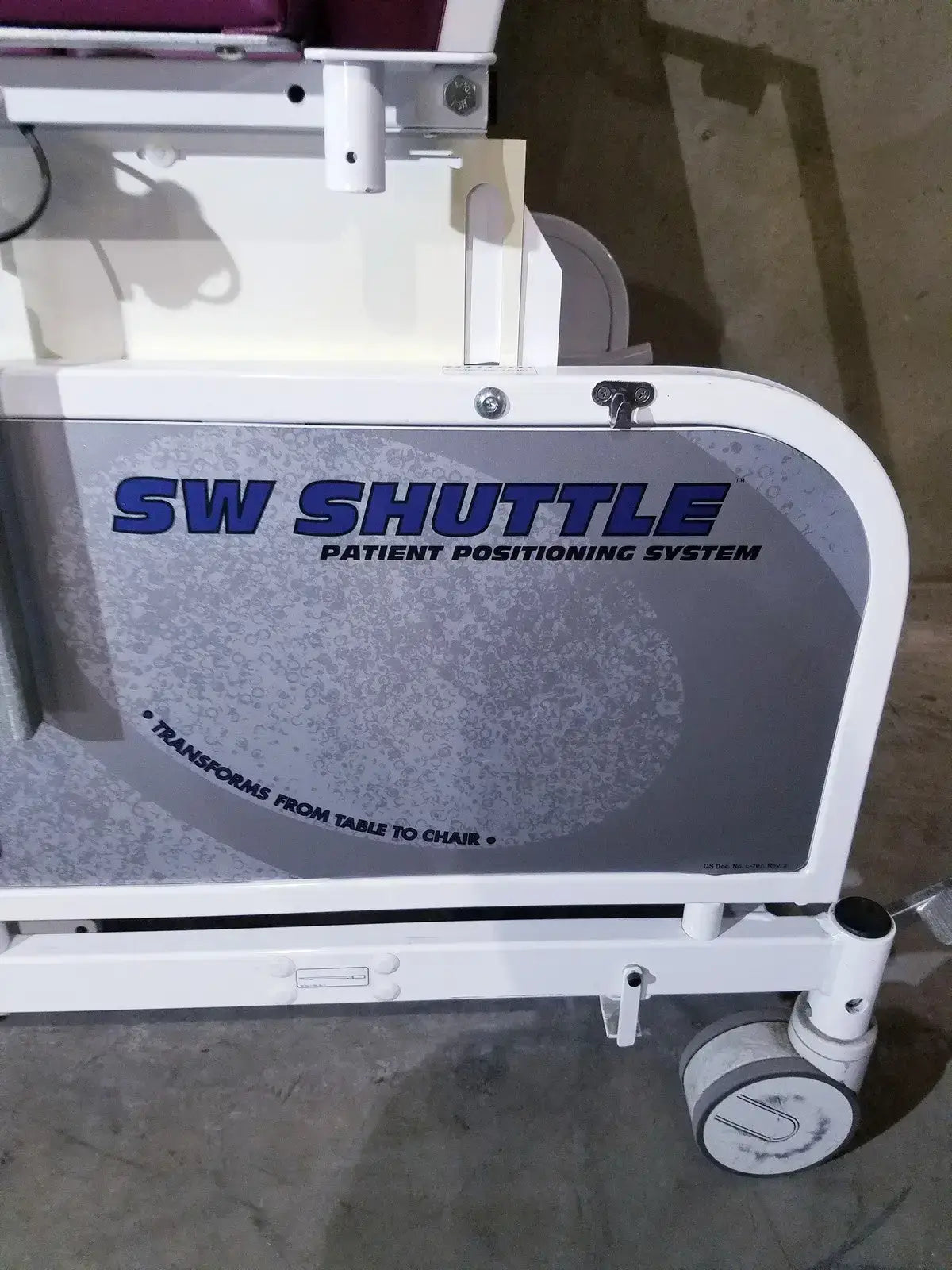 SW-Shuttle Sizewise 31060001-SW Shuttle Standard Stretcher Chair Stretcher Chair, second-hand product photo 6