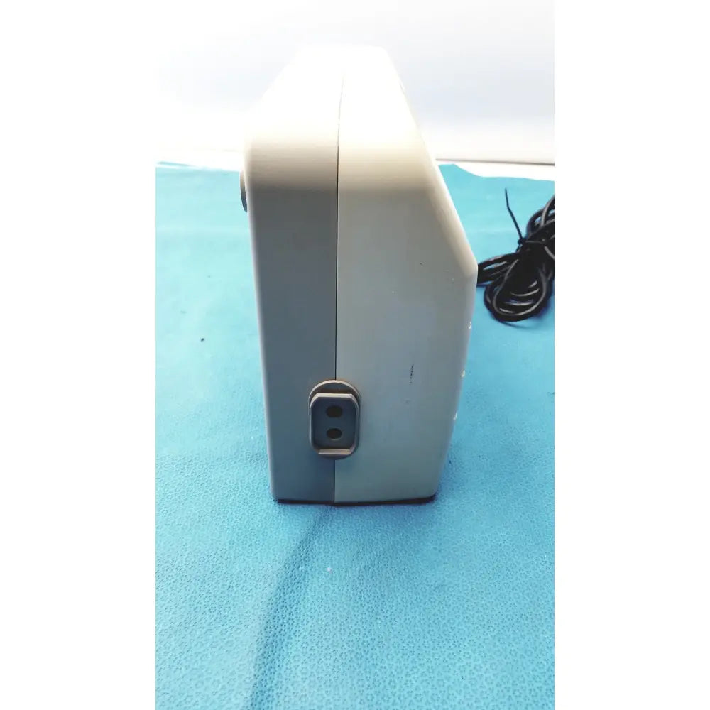 Beige plastic power supply unit with two circular ports for sizewise medical equipment air pump SW-AMPMAX-CP