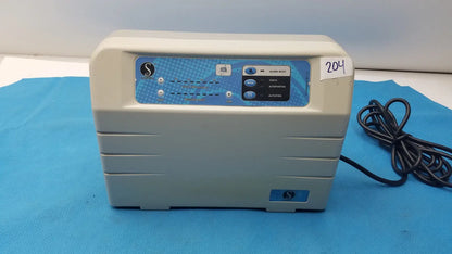 Beige plastic sizewise medical equipment air pump with blue control panel and s logo for medical equipment use