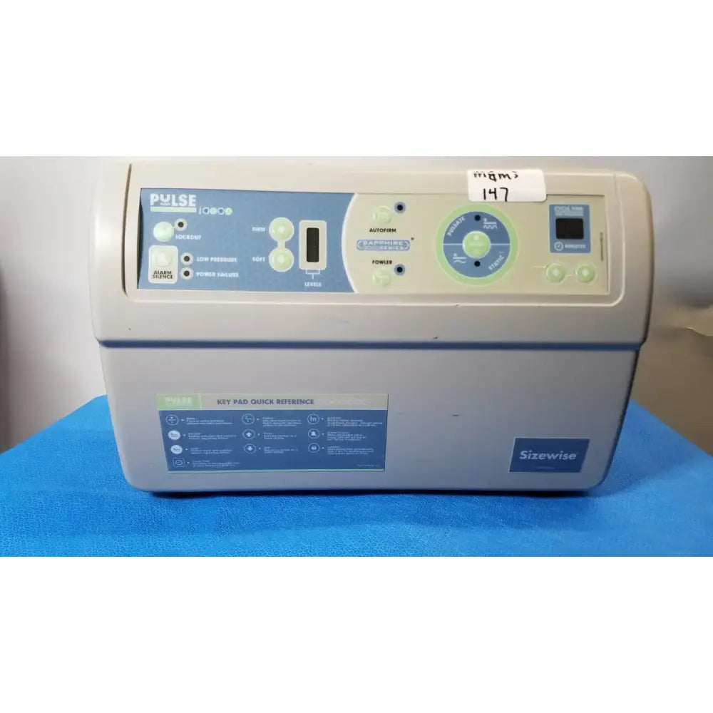 Reuse Medical Sizewise PULSE 1000 Alternating Pressure Mattress Pump System Other Orthopedic Products, second-hand product photo 1