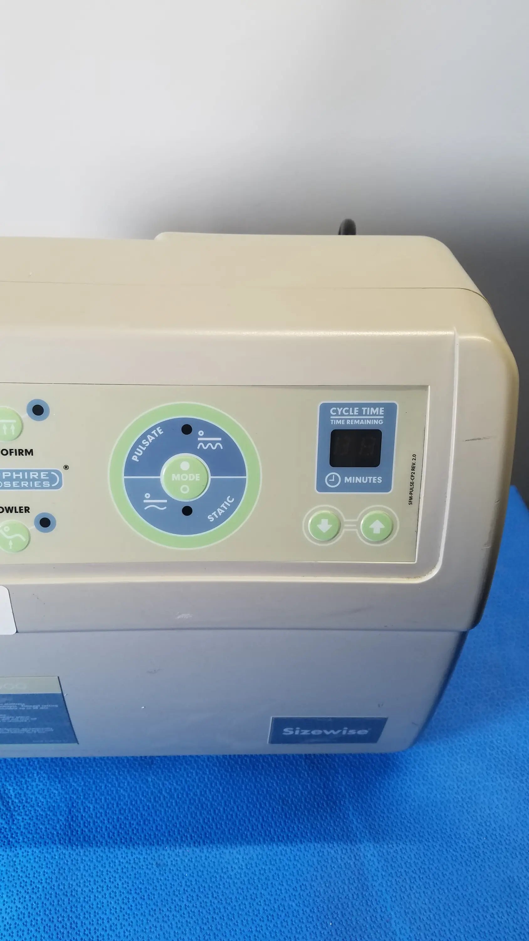 Sizewise Sapphire Low Air Loss Mattress Pump Low Air Loss Mattress Pump, second-hand product photo 4
