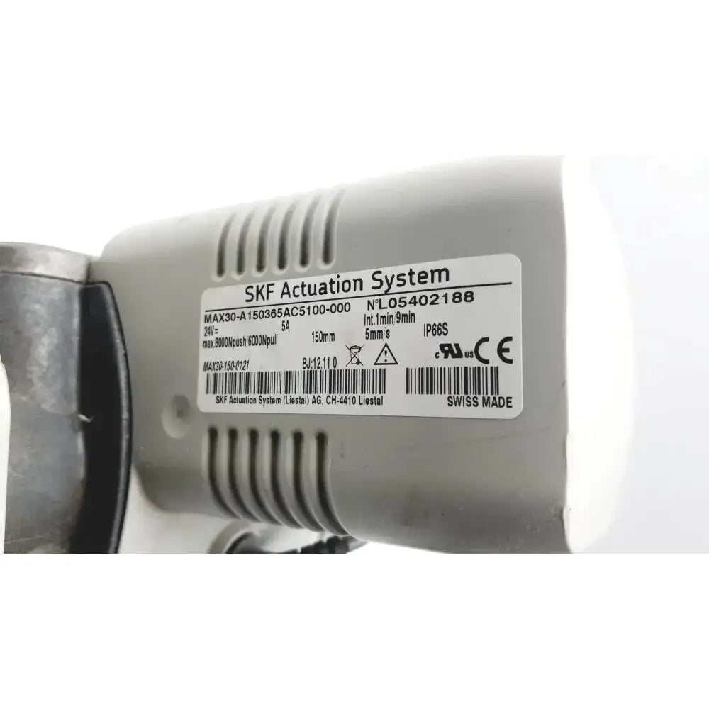 SKF Actuation System MAX30-A150365AC5100-000 Linear Actuator Linear Actuator, second-hand product photo 2