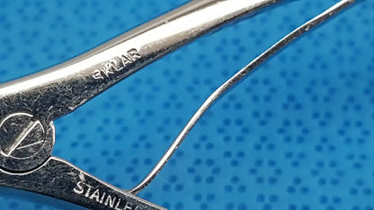 SKLAR Curved Blunt-End Surgical Instrument – Stainless Steel Medical Tool Surgical Instrument, second-hand product photo 2