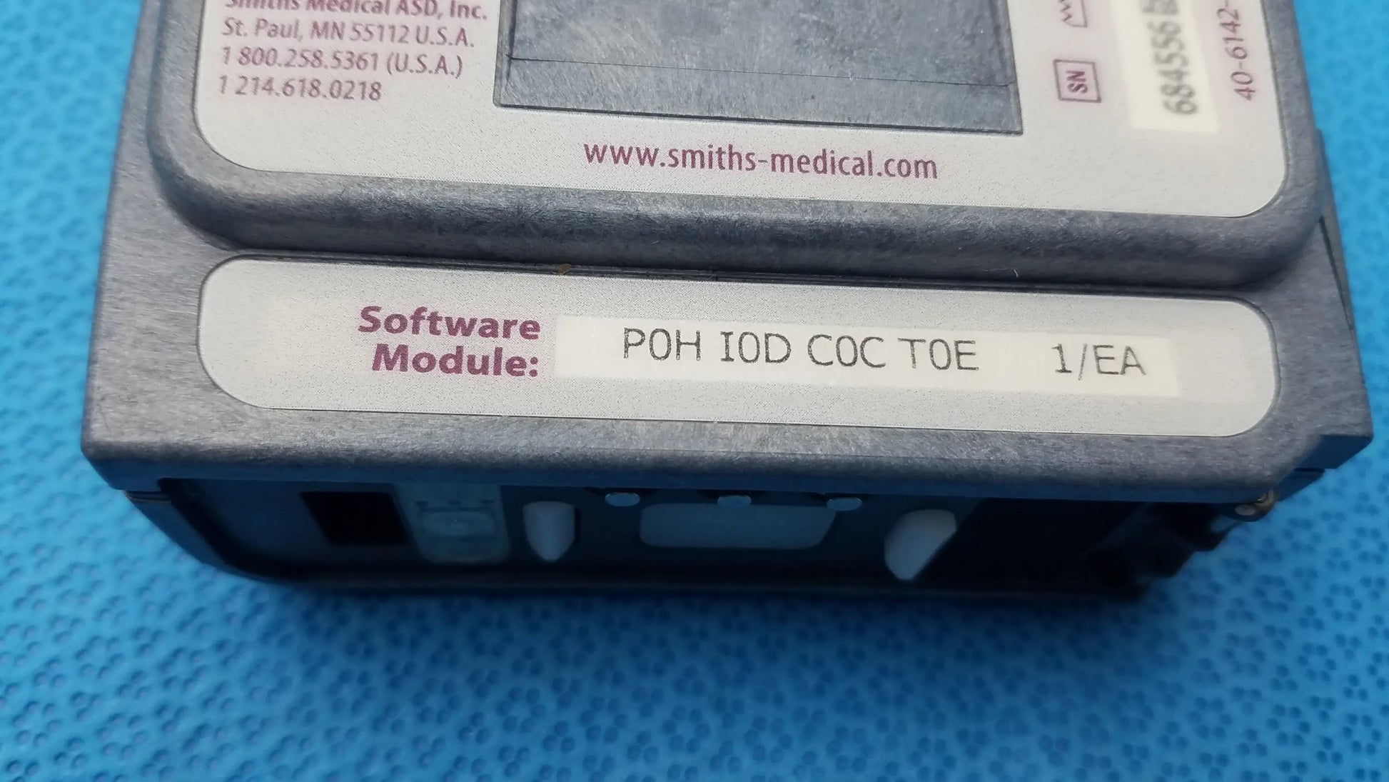 Smiths Medical 6100 Cadd Prizm Ambulatory Infusion Pump With Case Ambulatory Infusion Pump, second-hand product photo 12