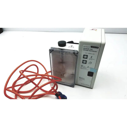 Smiths medical blood and fluid warmer level 1 HL-90 115V white rectangular unit with transparent front and orange power cord
