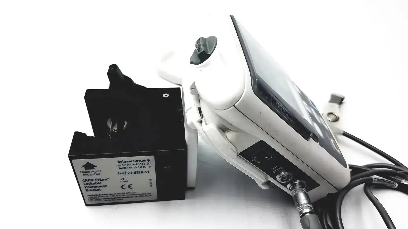 Smiths Medical CADD-Solis 2110 With Polemount Adapter And Remote Infusion Pump, second-hand product photo 7