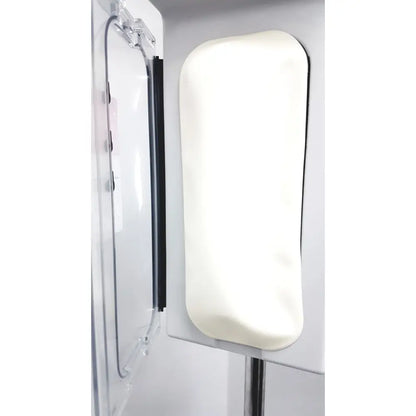 A sleek off-white rectangular panel with rounded edges on the smiths medical level 1 fluid warming system
