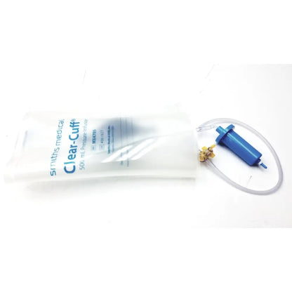 Smiths Medical MX4705 clear cuff pressure infusor 500 ml with transparent bag and blue pump for medical use