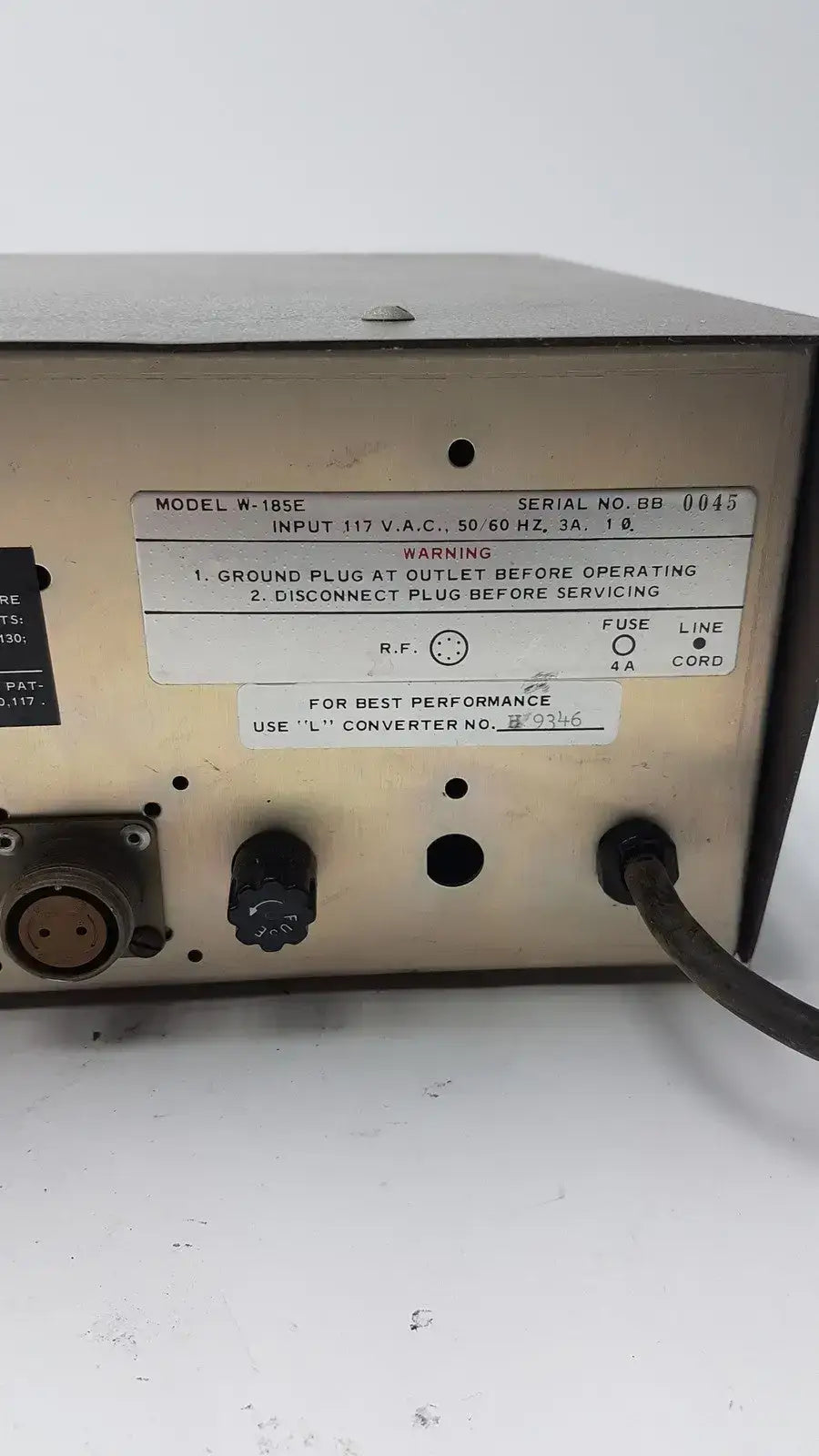 Heat Systems Ultrasonics Sonifier Cell Disruptor Model W185 Heat System Ultrasonic Ultrasonic Cell Disruptor, second-hand product photo 11
