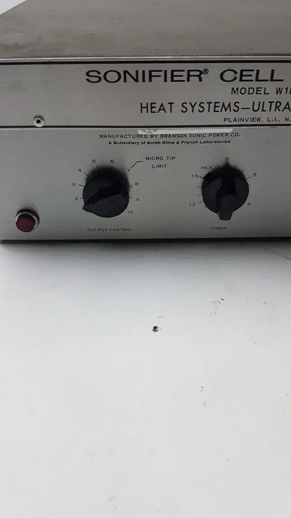 Heat Systems Ultrasonics Sonifier Cell Disruptor Model W185 Heat System Ultrasonic Ultrasonic Cell Disruptor, second-hand product photo 2