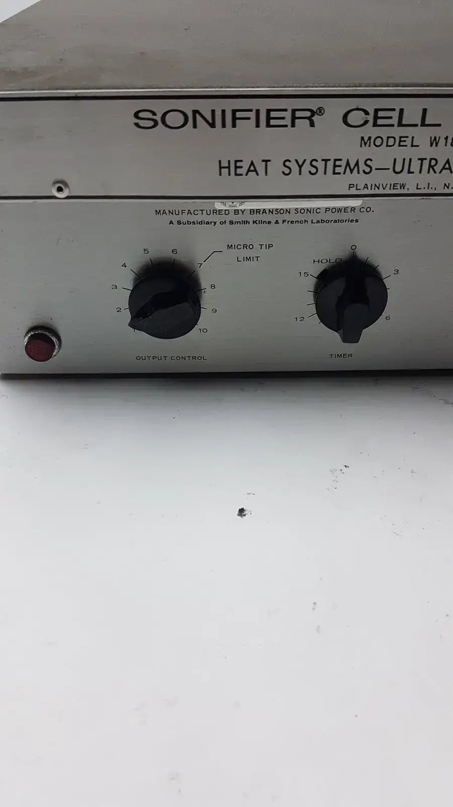 Heat Systems Ultrasonics Sonifier Cell Disruptor Model W185 Heat System Ultrasonic Ultrasonic Cell Disruptor, second-hand product photo 2