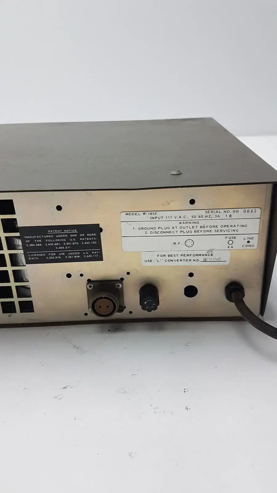 Heat Systems Ultrasonics Sonifier Cell Disruptor Model W185 Heat System Ultrasonic Ultrasonic Cell Disruptor, second-hand product photo 10