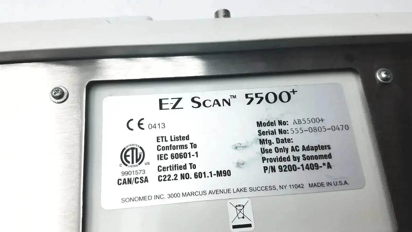 Sonomed AB-5500+ EZ Scan, A-scan, Ophthalmic Ultrasound Ophthalmic Ultrasound A-Scan, second-hand product photo 8