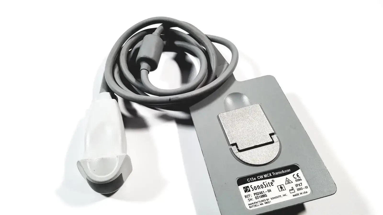 SonoSite C15e/4-2 MHz Ultrasound Transducer REF P02461-04 Ultrasound Transducer, second-hand product photo 1