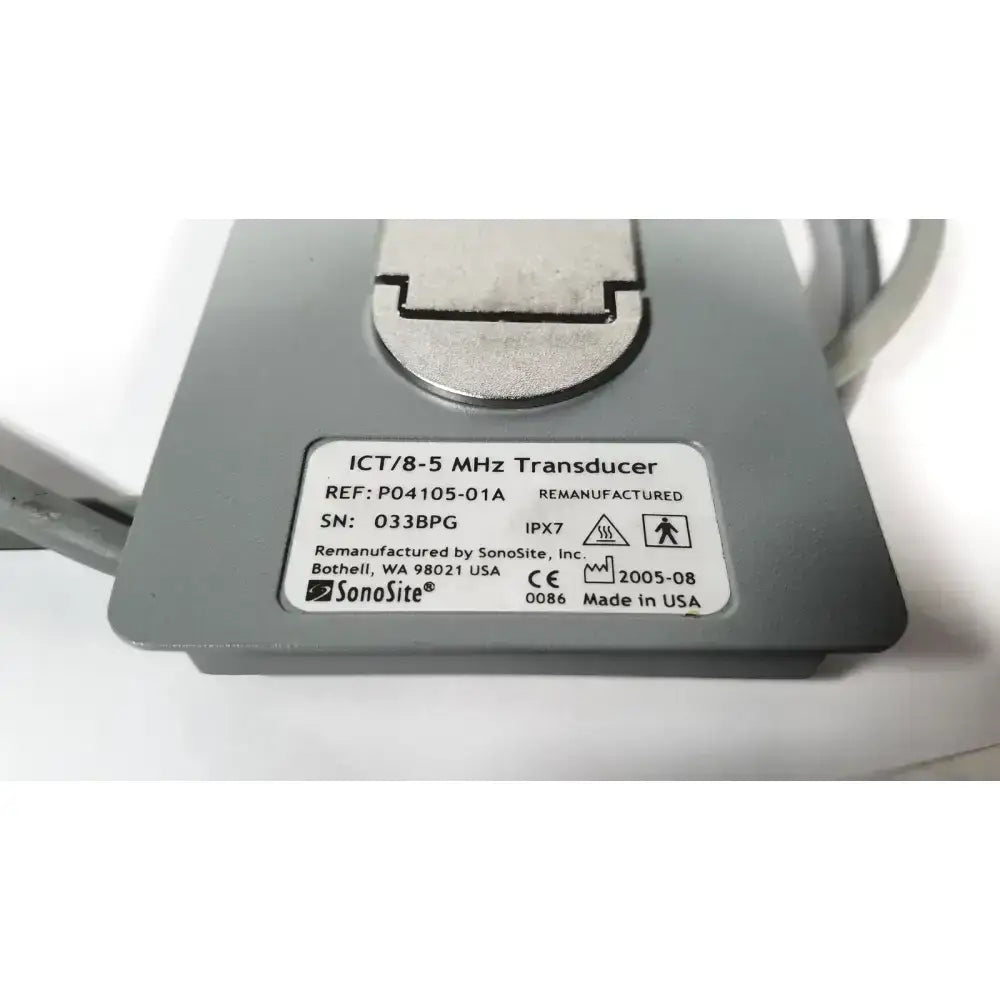SonoSite ICT/8-5 MHz P04105-01 Ultrasound Transducer Probe Ultrasound Transducer Probe, second-hand product photo 2