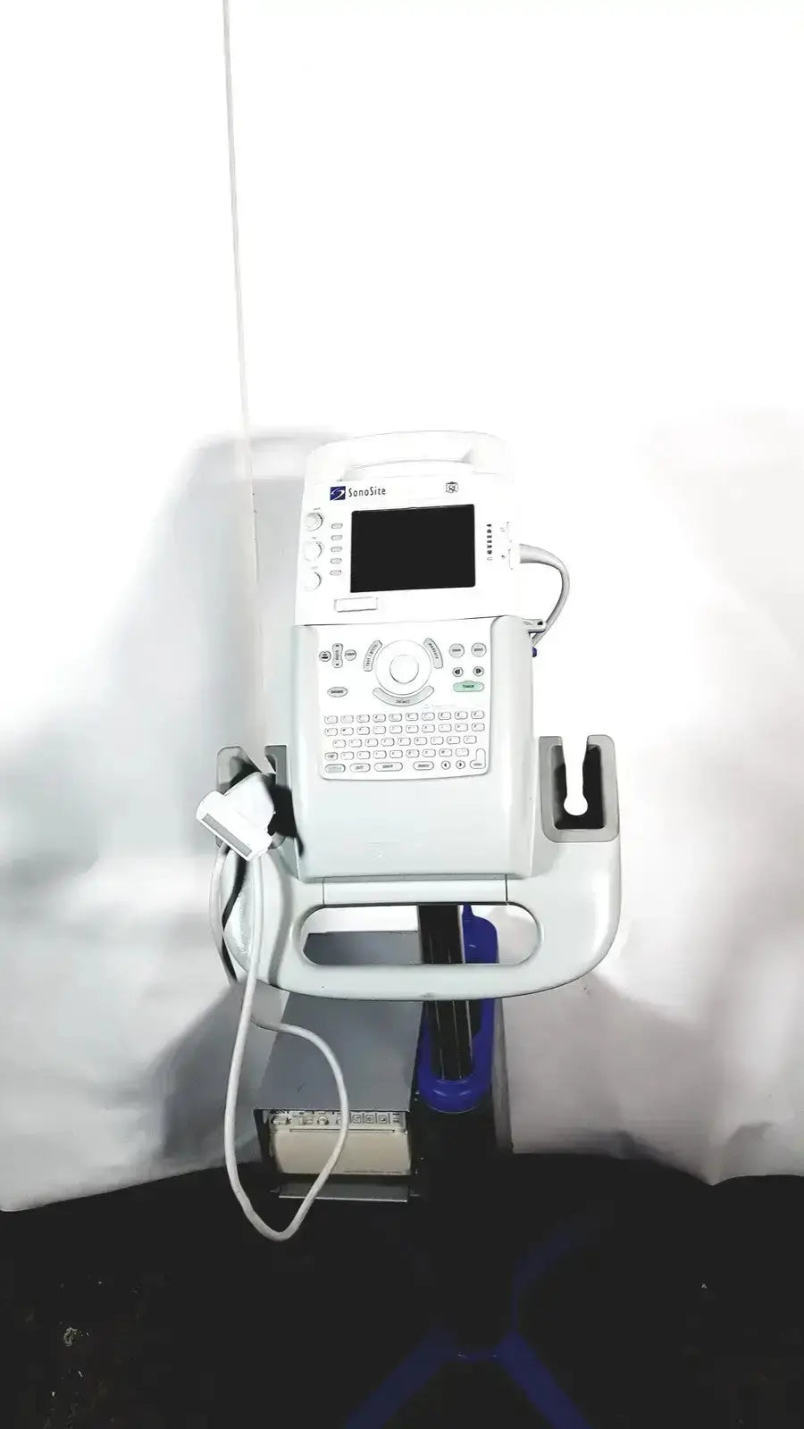 SonoSite L38/10-5 MHz Linear Transducer With Ref. P01088-01 With Rolling Stand Ultrasound Transducer, as-is (for parts) product photo 1