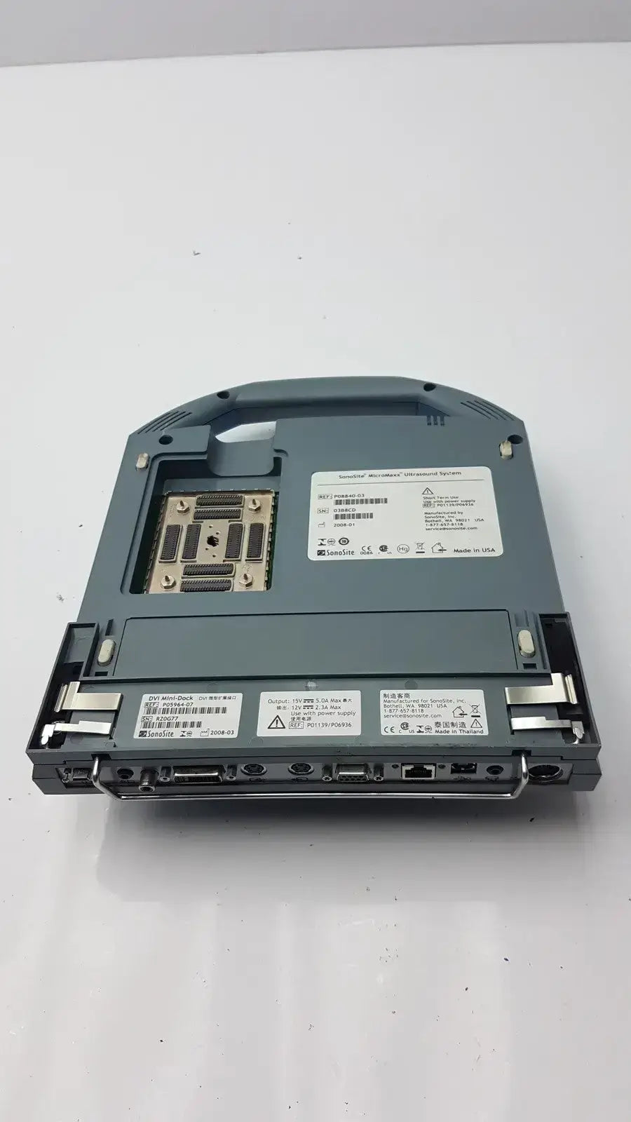 SonoSite Micro Maxx Ultrasoind System P08840-03 Ultrasound System, as-is (for parts) product photo 13