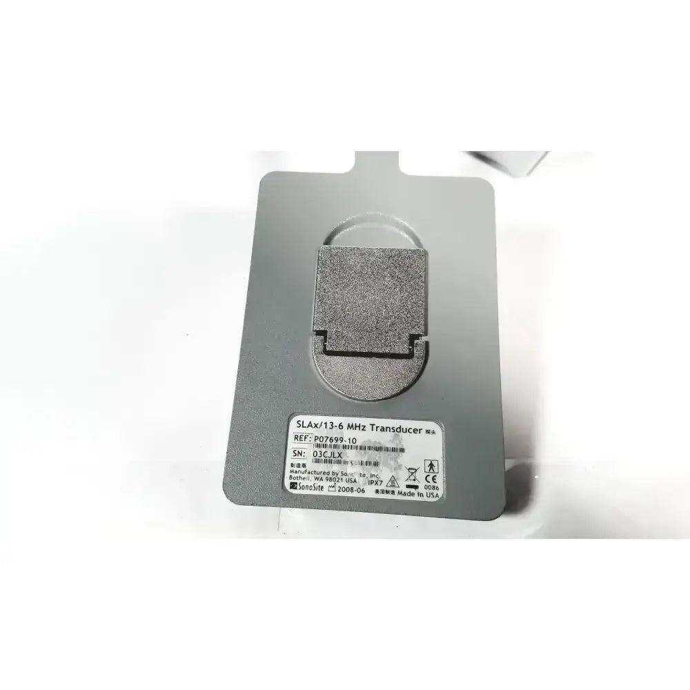 Sonosite SLAx/13-6 MHz Ultrasound Transducer Ref. P07699-10 Ultrasound Transducer, second-hand product photo 2