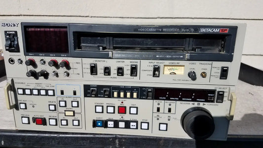 Reuse Medical Sony BVW-75 Betacam SP NTSC Video Player/Recorder Other Electrical Equipment & Supplies, as-is (for parts) product photo 1