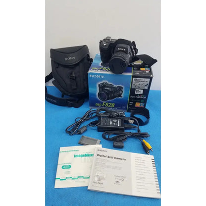 Reuse Medical Sony Cyber-shot DSC-F828 Digital Still Camera with AC Power Adapter Digital Cameras, second-hand product photo 1