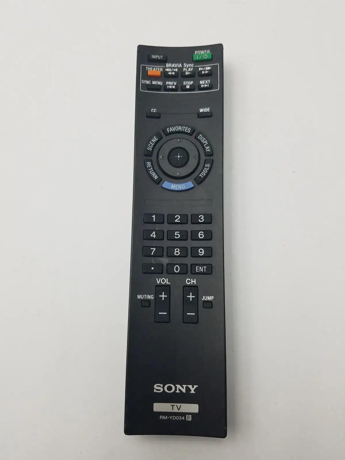 Sony RM-YD034 TV Remote Control Remote Control, second-hand product photo 3