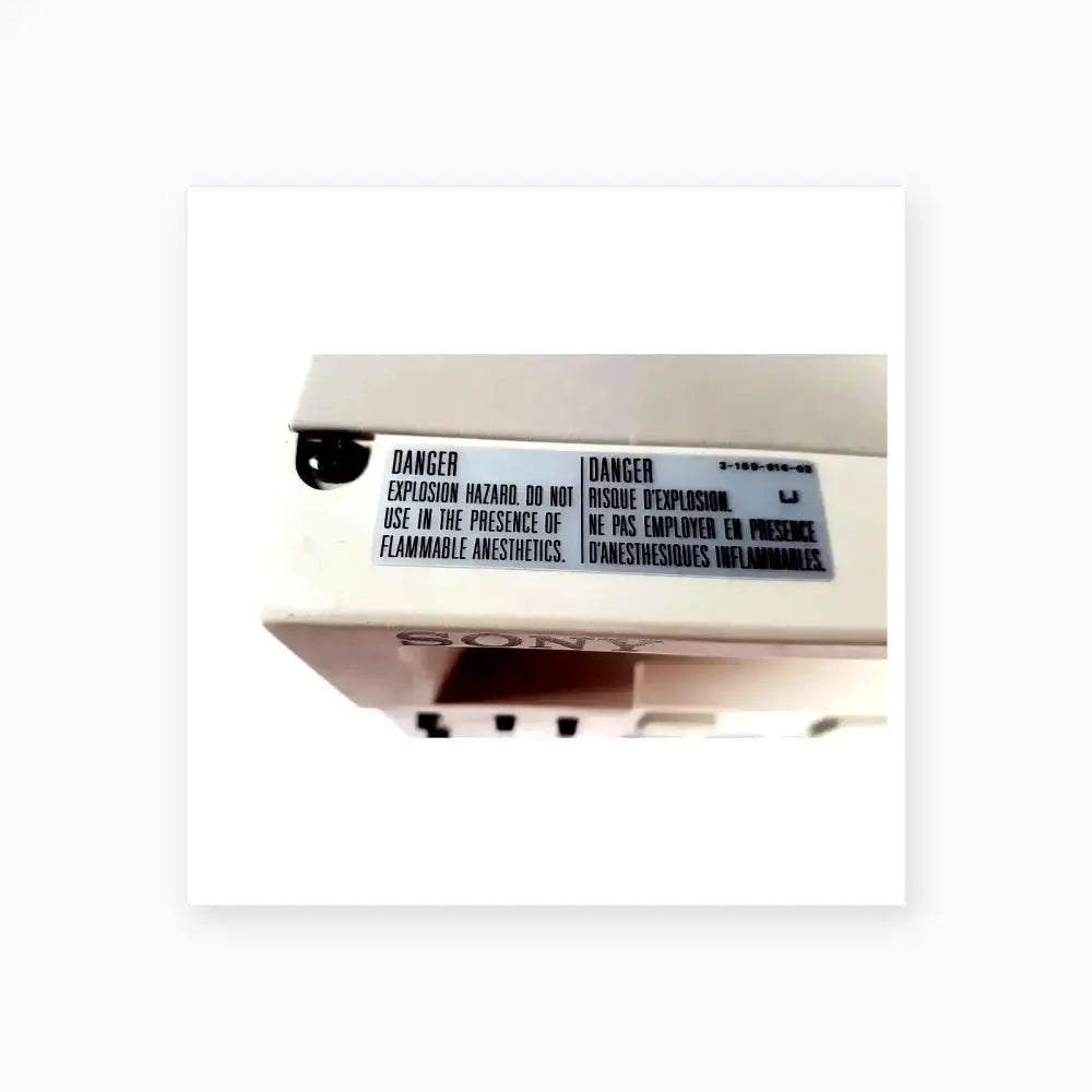 Sony SVO-9500MD Medical Videocassette Recorder SVHS/VHS Medical Videocassette Recorder, second-hand product photo 4