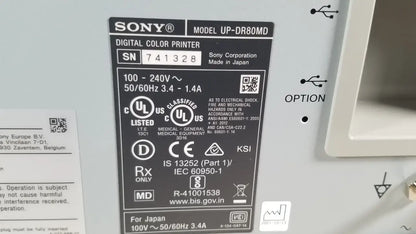 Sony UP-DR80MD Digital Color Printer Medical Grade A4 Ultrasound Endoscopy Medical Color Printer, second-hand product photo 8