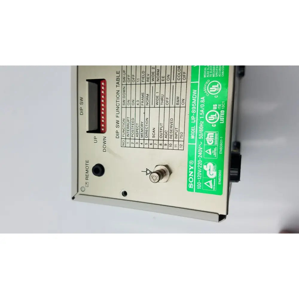 Sony Video Graphic Printer UP-895MDW Medical Video Printer, second-hand product photo 11