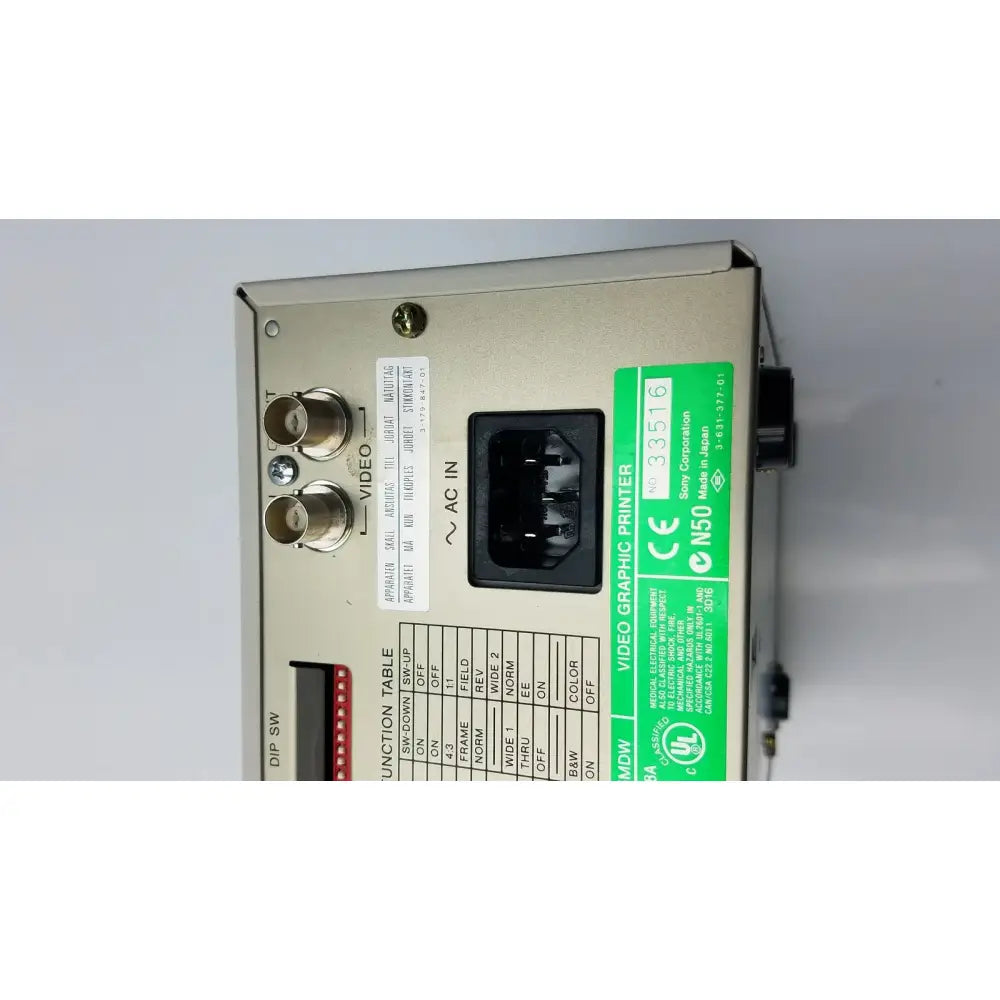 Sony Video Graphic Printer UP-895MDW Medical Video Printer, second-hand product photo 13
