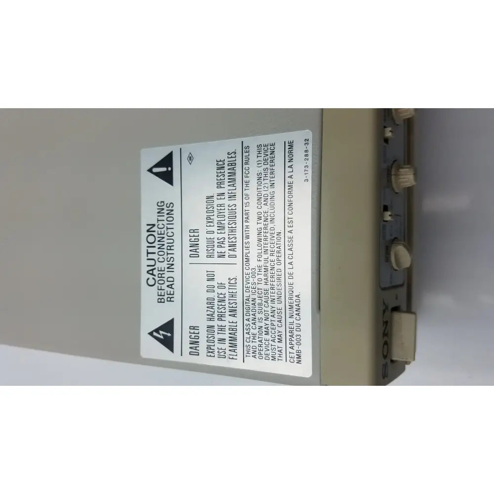 Sony Video Graphic Printer UP-895MDW Medical Video Printer, second-hand product photo 10