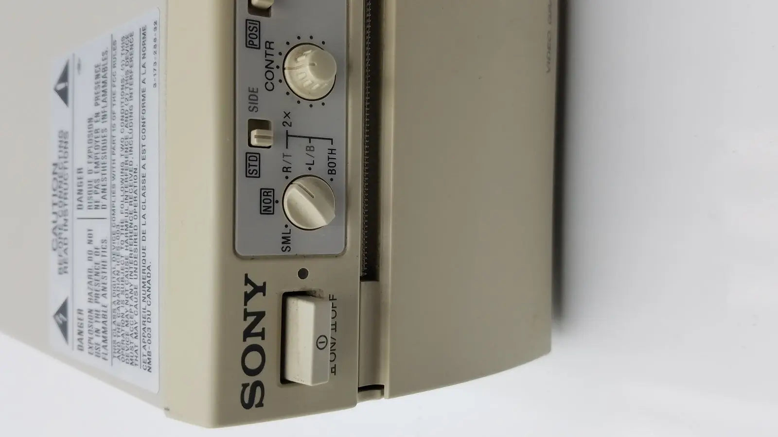 Sony Video Graphic Printer UP-895MDW Medical Video Printer, second-hand product photo 7