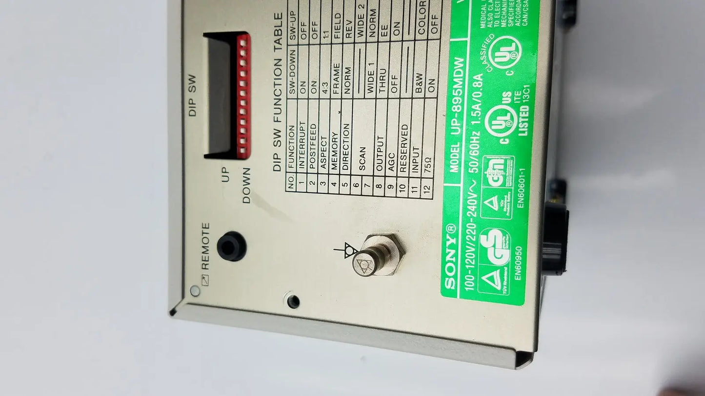 Sony Video Graphic Printer UP-895MDW Medical Video Printer, second-hand product photo 11