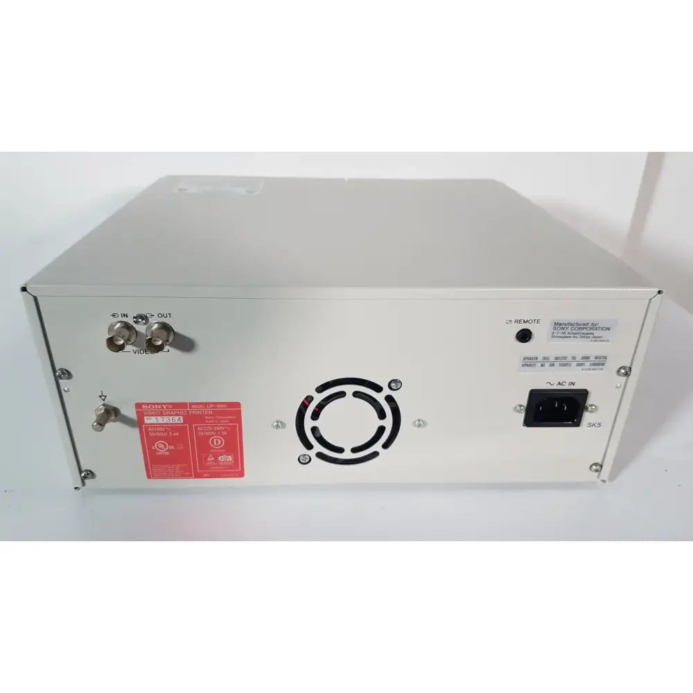 Sony Video Graphic Printer UP-980 Video Graphic Printer, as-is (for parts) product photo 4