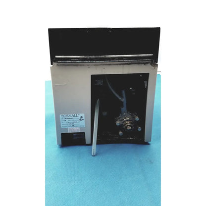 Sorvall cell washer centrifuge cell washing system with beige casing and visible internal tubing and metallic fittings