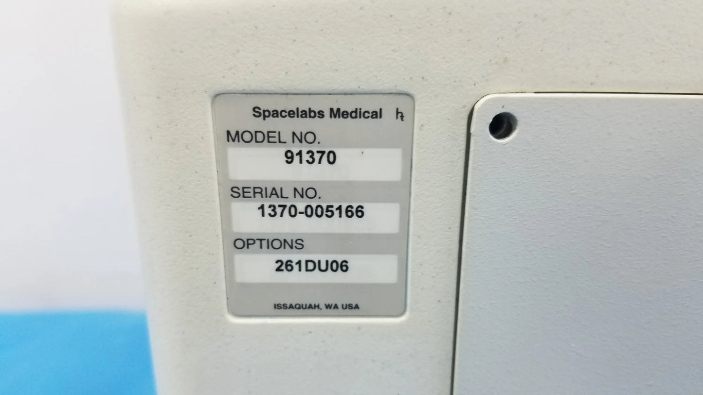 Spacelabs 91370 Ultraview SL Patient Monitor Patient Monitor, as-is (for parts) product photo 11