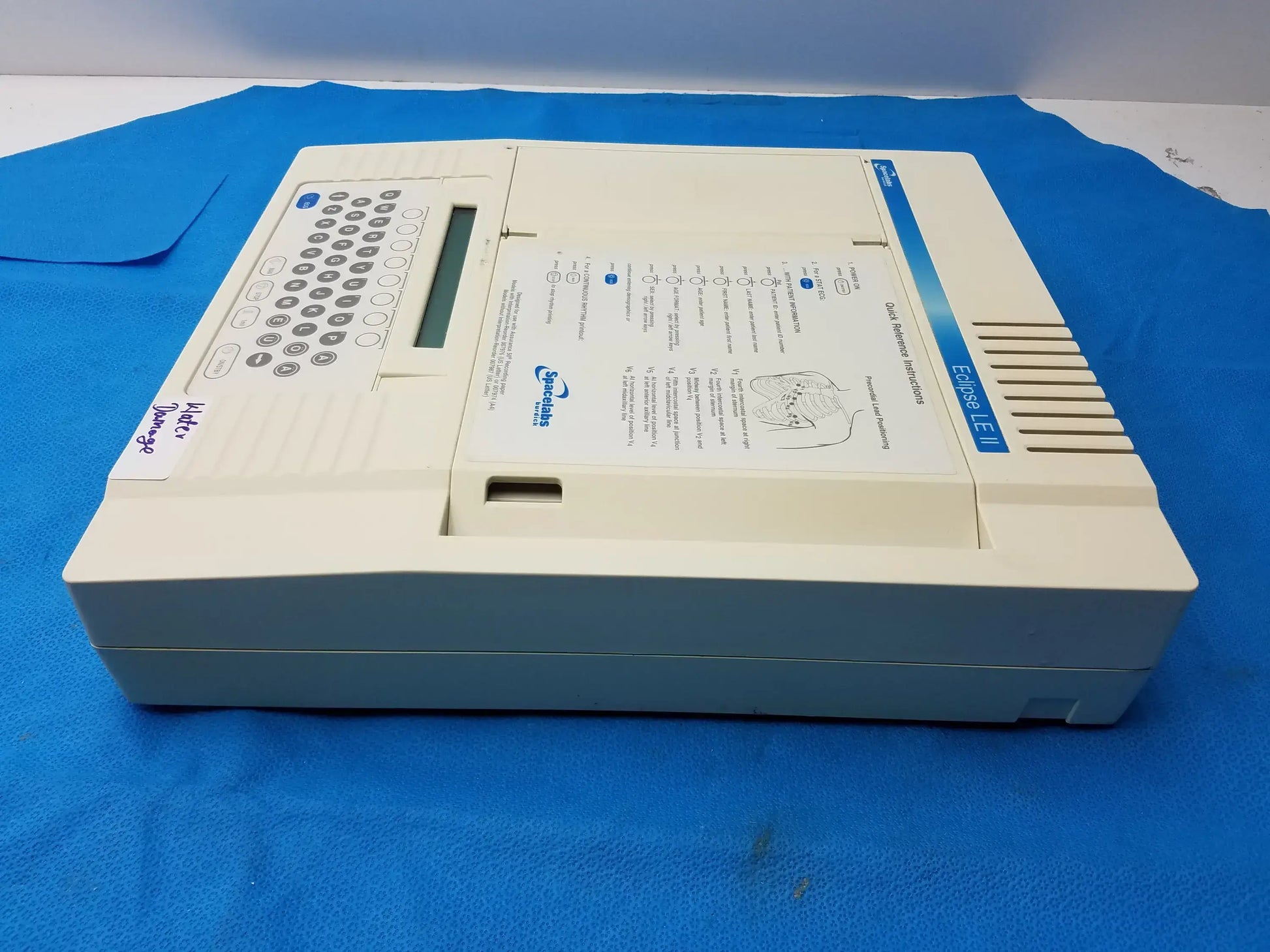 Spacelabs 92304 Eclipse LE II ECG Machine 12-Lead Monitor (Used) ECG KEG Electrocardiograph Machine, second-hand product photo 6