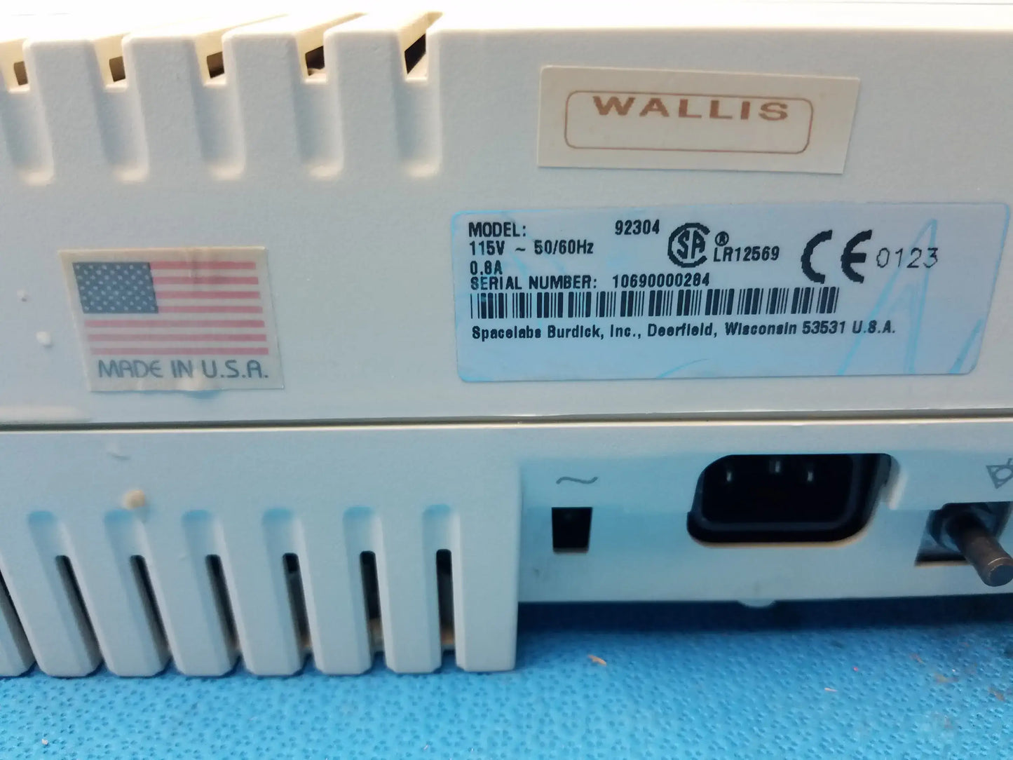 Spacelabs 92304 Eclipse LE II ECG Machine 12-Lead Monitor (Used) ECG KEG Electrocardiograph Machine, second-hand product photo 9