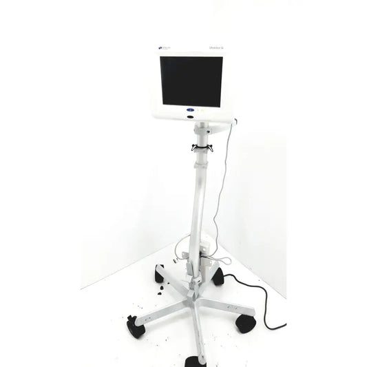 Reuse Medical Spacelabs Healthcare Ultraview SL Model 91367 Patient Monitor with Rolling Stand Patient Monitors, second-hand product photo 1