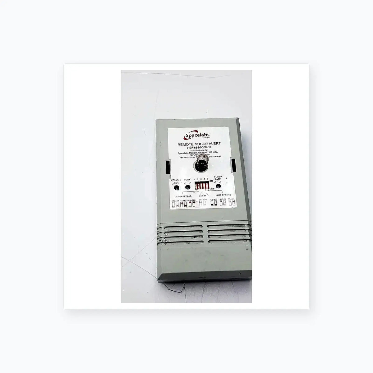 Reuse Medical Spacelabs Remote Nurse Alert 685-0008-00 Patient Monitors, as-is (for parts) product photo 1
