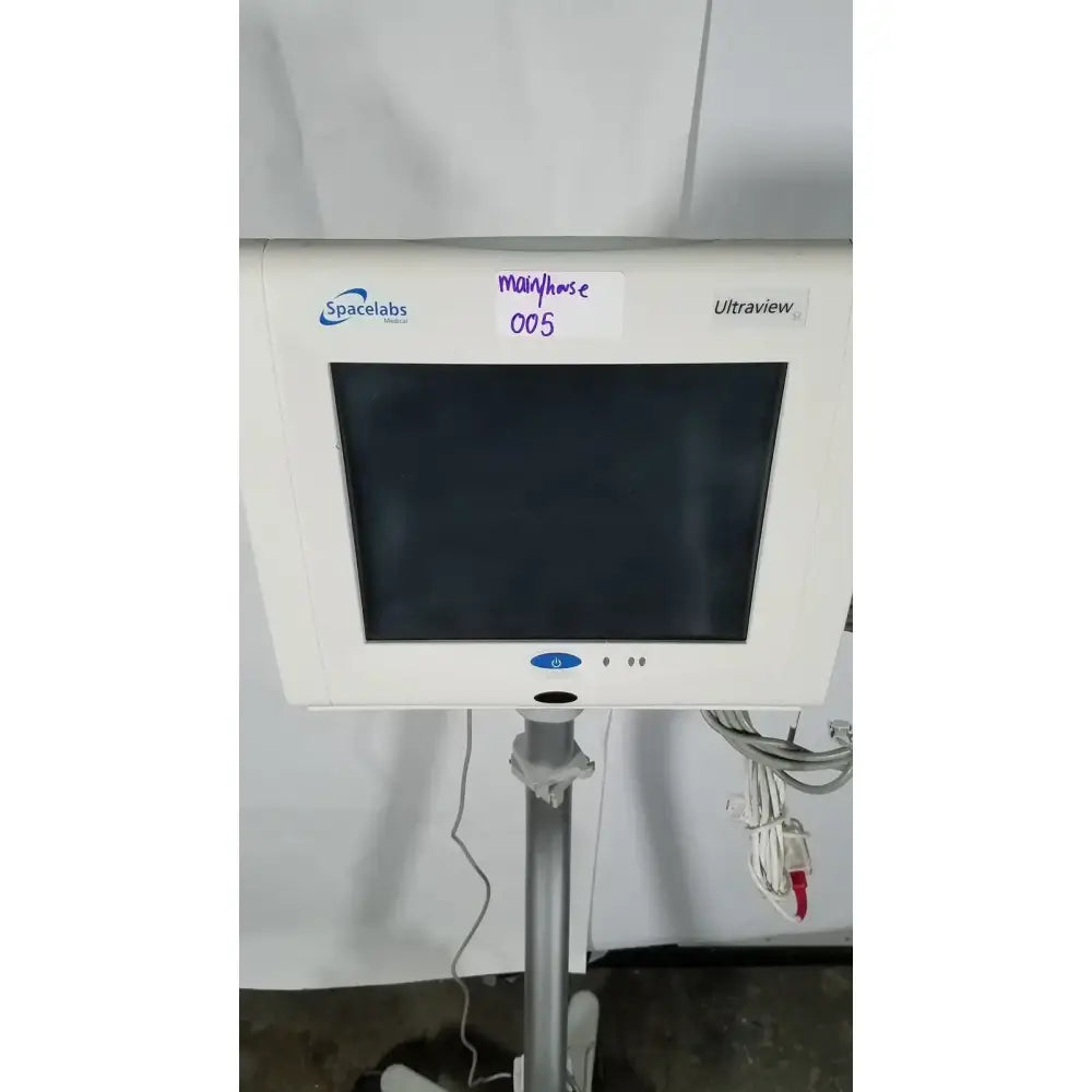Spacelabs Healthcare Spacelabs SL 91369 Ultraview patient Monitor With Rolling Stand Patient monitor, second-hand product photo 2